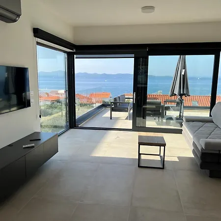 Seaview Amy - Private Pool, Sauna & Jacuzzi Kožino